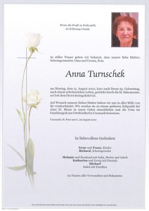 Portrait von Anna Turnschek