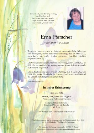 Portrait von Erna Pferscher