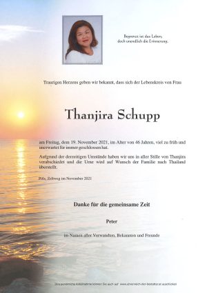 Portrait von Thanjira Schupp